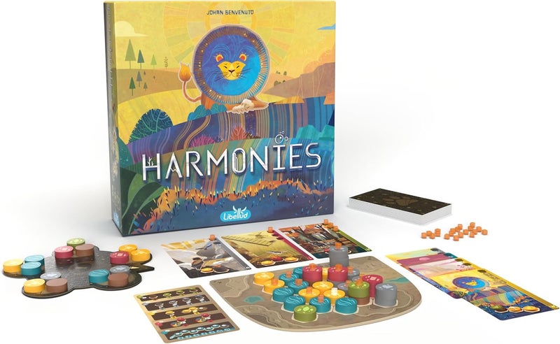 Asmodee Harmonies Board Game - Create Oneiric Landscapes, Strategic & Poetic Gameplay, Fun Family Game for Kids & Adults, Ages 10+, 1-4 Players, 30 Min Playtime, (Multilingual Edition) - Image 4
